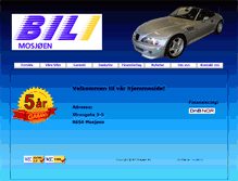 Tablet Screenshot of bili-mosjoen.no